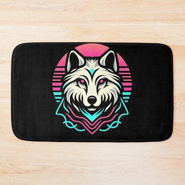 Item preview, Retro Wolf designed and sold by LvlUpPrints.