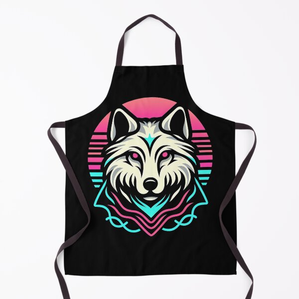Item preview, Retro Wolf designed and sold by LvlUpPrints.