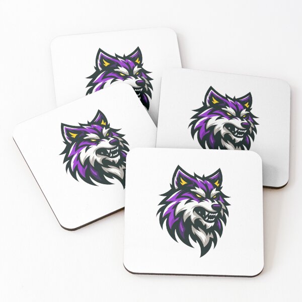 Item preview, Fierce Alpha Wolf -  PURPLE designed and sold by Weknes.