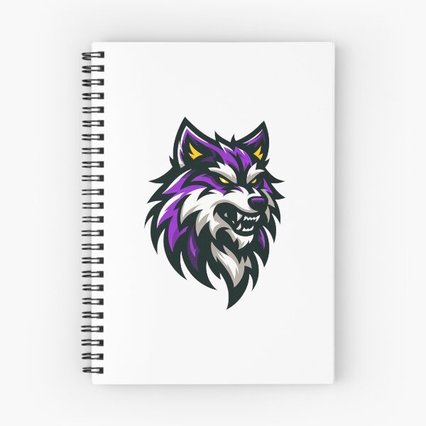 Item preview, Fierce Alpha Wolf -  PURPLE designed and sold by Weknes.