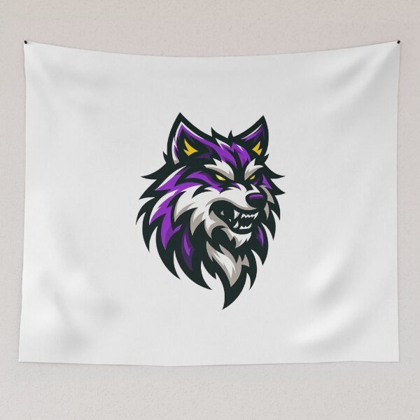 Item preview, Fierce Alpha Wolf -  PURPLE designed and sold by Weknes.