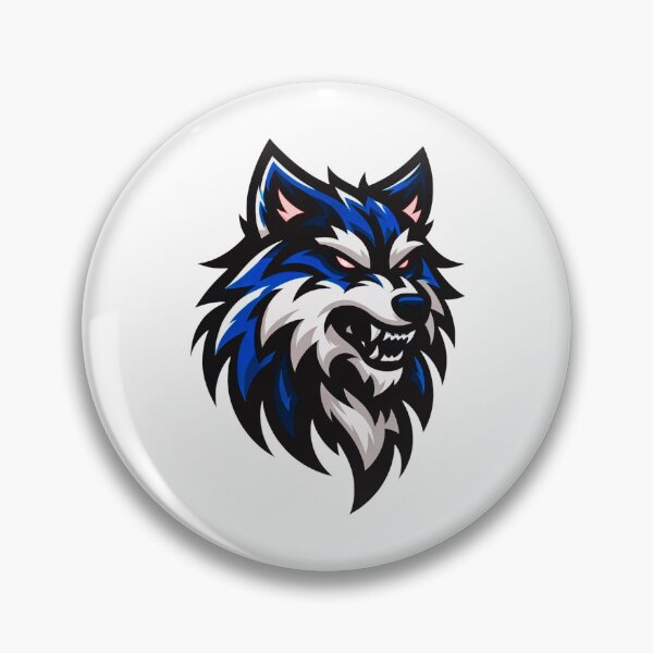 Item preview, Fierce Alpha Wolf -  BLUE designed and sold by Weknes.