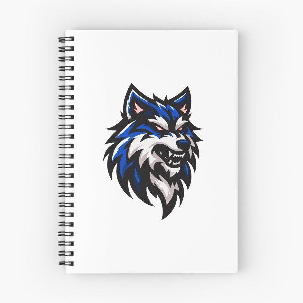 Item preview, Fierce Alpha Wolf -  BLUE designed and sold by Weknes.