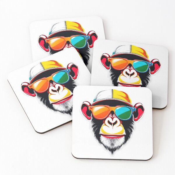 Item preview, Cap and Sunglasses Monkey 2 designed and sold by Tom-Johnson.