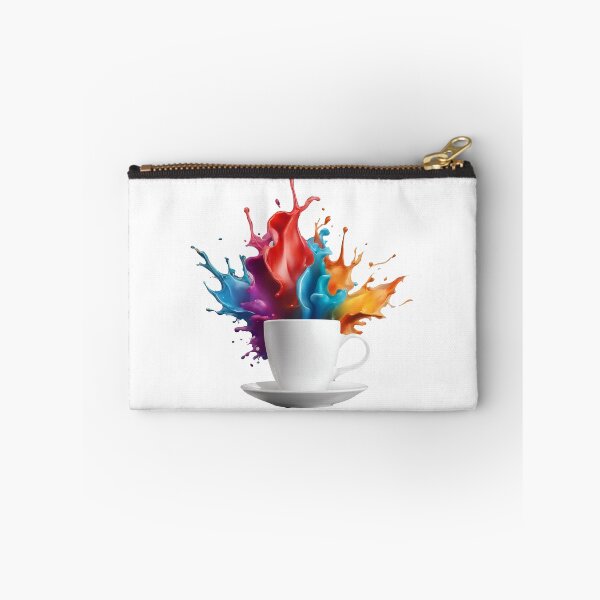 Item preview, Coffee Cup with Bright Paint Splash 3 designed and sold by Tom-Johnson.