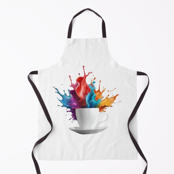 Item preview, Coffee Cup with Bright Paint Splash 3 designed and sold by Tom-Johnson.