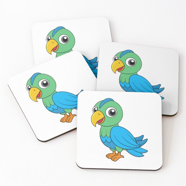 Item preview, Peppy Parrot Sticker – Colorful Parrot Art for Bird Lovers designed and sold by merchtrends-svg.