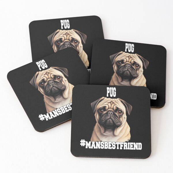 Item preview, Pug Dog Pet Owner Pug #mansbestfriend  designed and sold by fantasticdesign.