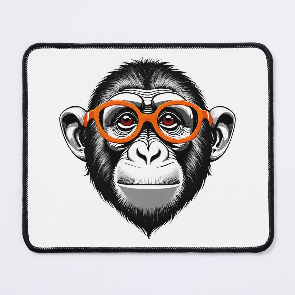 Item preview, Comic Ape with Glasses 2 designed and sold by Tom-Johnson.