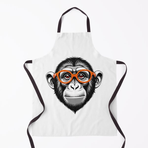 Item preview, Comic Ape with Glasses 2 designed and sold by Tom-Johnson.