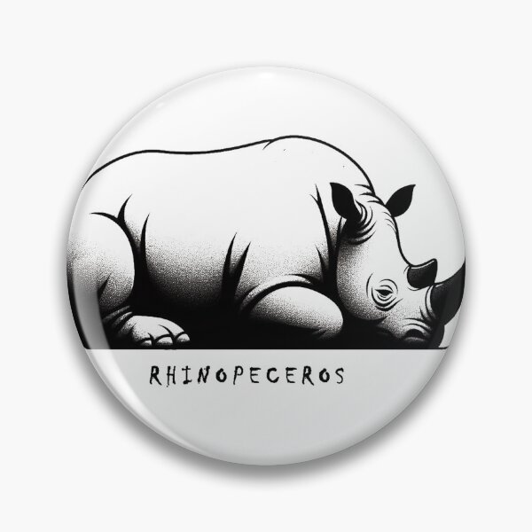 Item preview, rinope-ceros (negro) designed and sold by Oryartil.