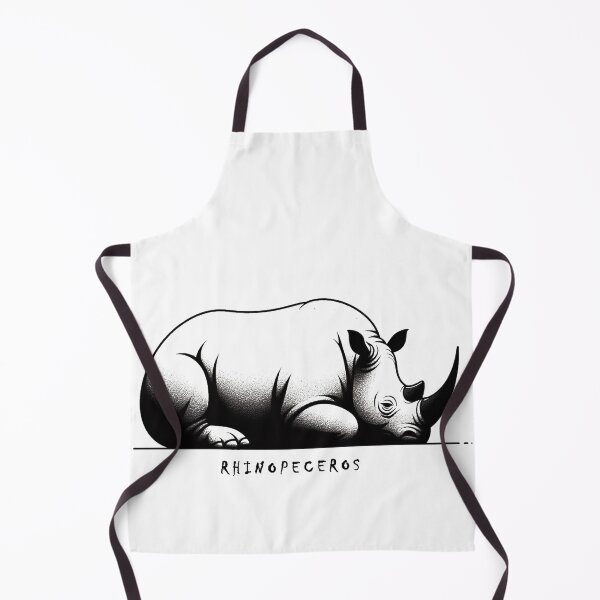 Item preview, rinope-ceros (negro) designed and sold by Oryartil.