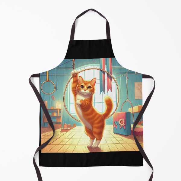 Item preview, Cat on Aerial Hoop designed and sold by Jurand  Creations.