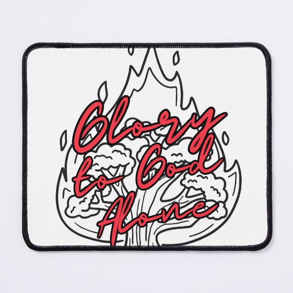 Item preview, Glory to God Alone Tree on Fire designed and sold by Patrick Chastain.