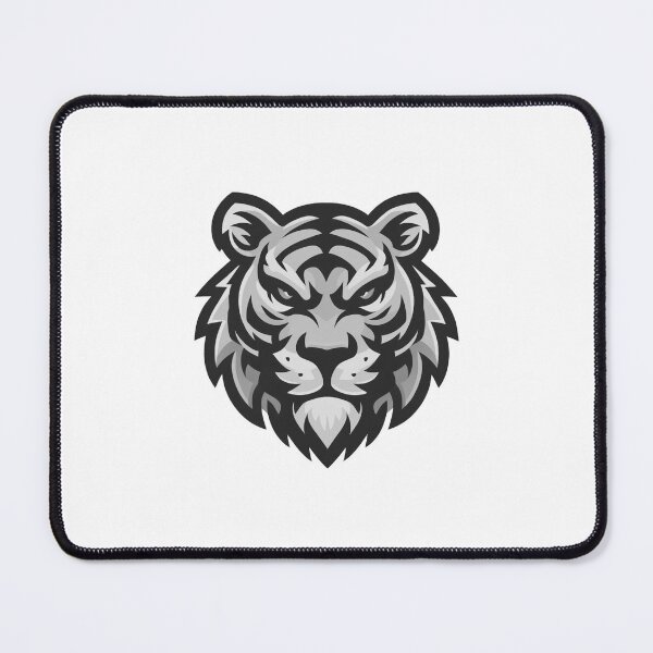 Item preview, Fiercy Tiger Head - GREY designed and sold by Weknes.