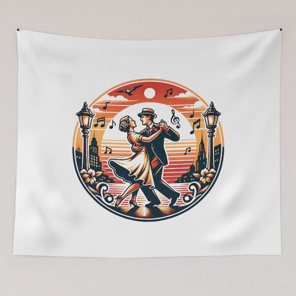 Item preview, Lindy Hop Swing Dance Dancing Gift 40s 50s designed and sold by HosvPrint .s.