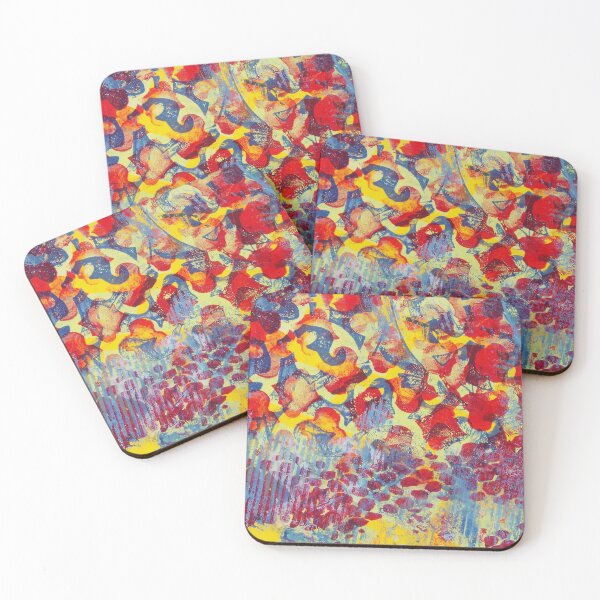 Item preview, Lemony Love  Abstract designed and sold by Stefanie Harrington.