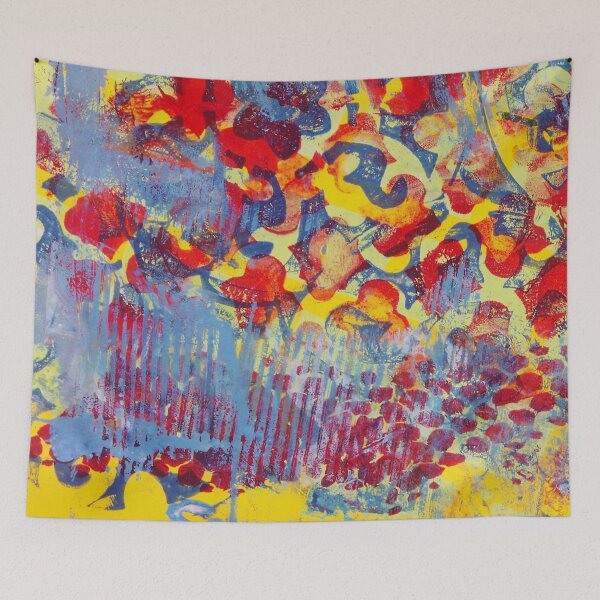 Item preview, Lemony Love  Abstract designed and sold by Stefanie Harrington.