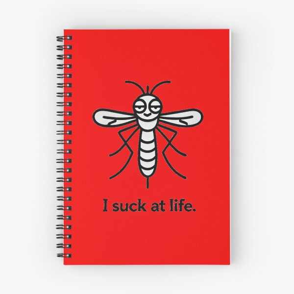 Item preview, I suck at life. - Funny Mosquito designed and sold by Blink Art Studio.