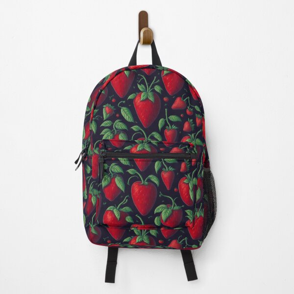 Item preview, Vintage Strawberry Pattern - Retro Fruit Illustration designed and sold by Daniel Haddad.