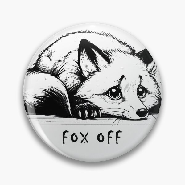 Item preview, fox off (black) designed and sold by Oryartil.