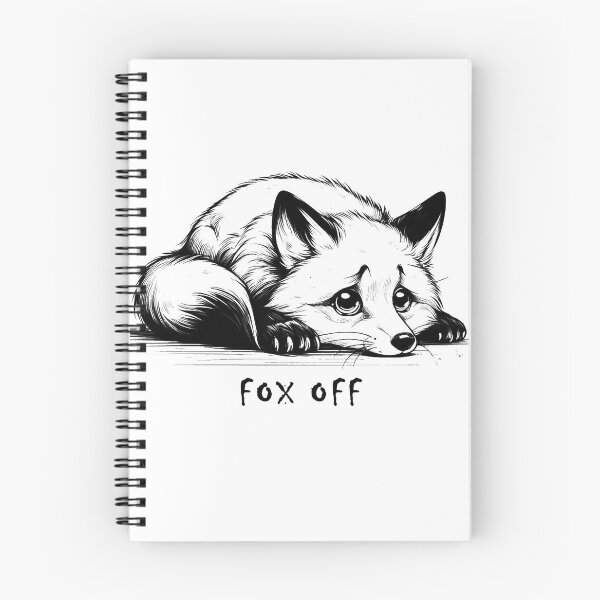 Item preview, fox off (black) designed and sold by Oryartil.