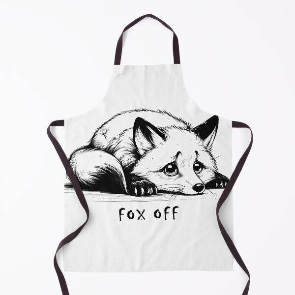 Item preview, fox off (black) designed and sold by Oryartil.