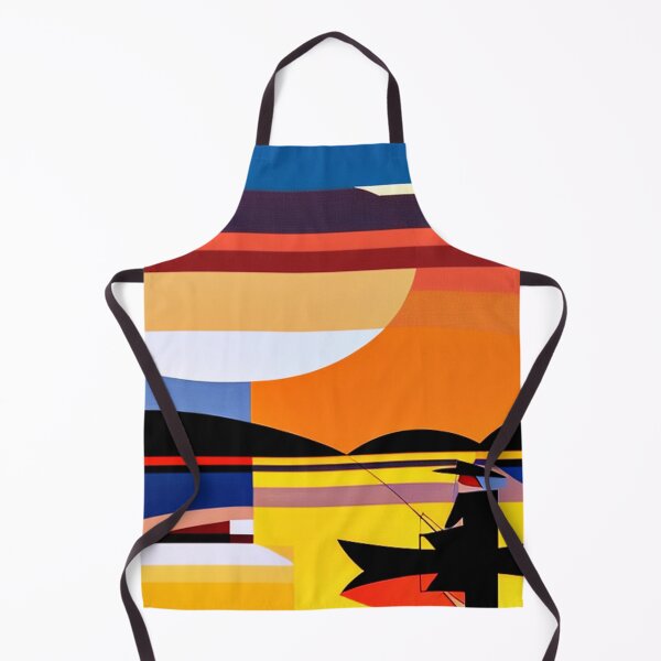 Item preview, Angling at sunset designed and sold by George Hutton Hunter.