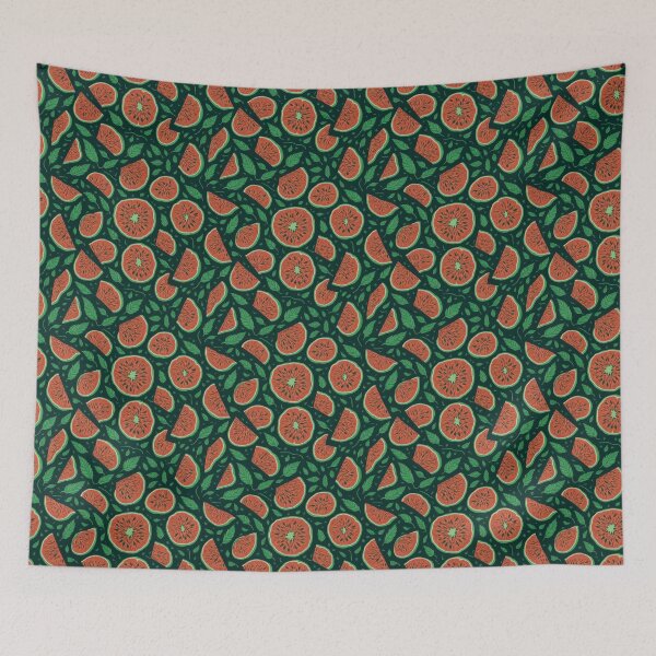 Item preview, Vintage Citrus Pattern - Retro Grapefruit Illustration designed and sold by Daniel Haddad.
