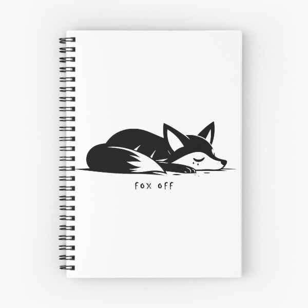 Item preview, fox off (black) designed and sold by Oryartil.