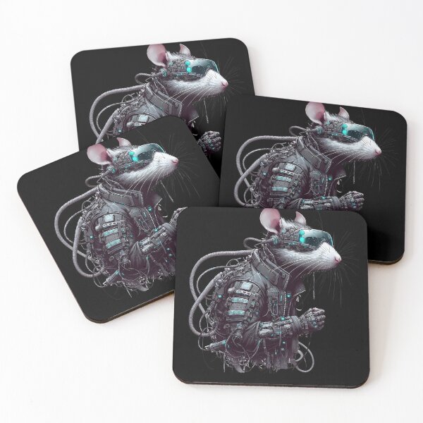Item preview, Cyber mouse designed and sold by LvlUpPrints.