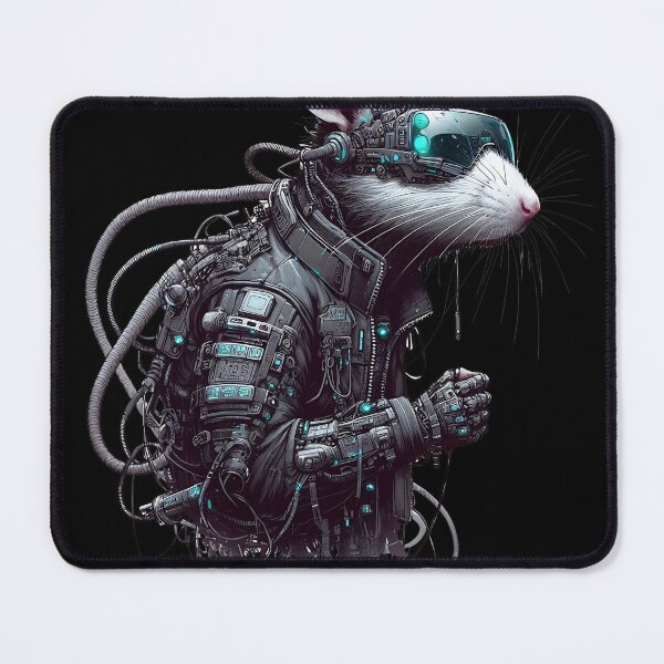 Item preview, Cyber mouse designed and sold by LvlUpPrints.