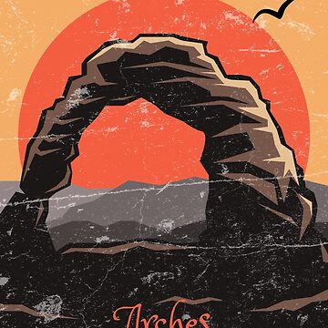 Artwork thumbnail, Arches National Park by Linda Roisum