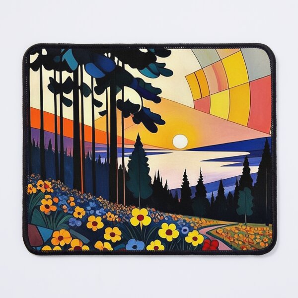 Item preview, Floral Mountainside designed and sold by George Hutton Hunter.