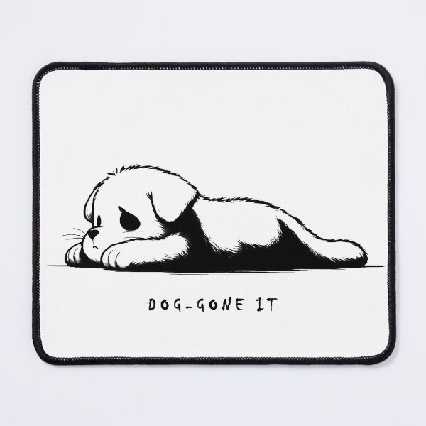 Item preview, dog-gone it (black) designed and sold by Oryartil.