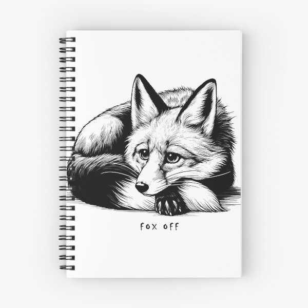 Item preview, fox off (black) designed and sold by Oryartil.