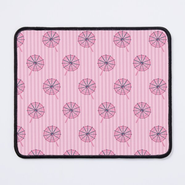 Item preview, Small umbrellas on a pink background designed and sold by Alex  Blud.