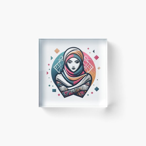 Item preview, Symbolic portrait of Middle Eastern woman designed and sold by Killmooze.