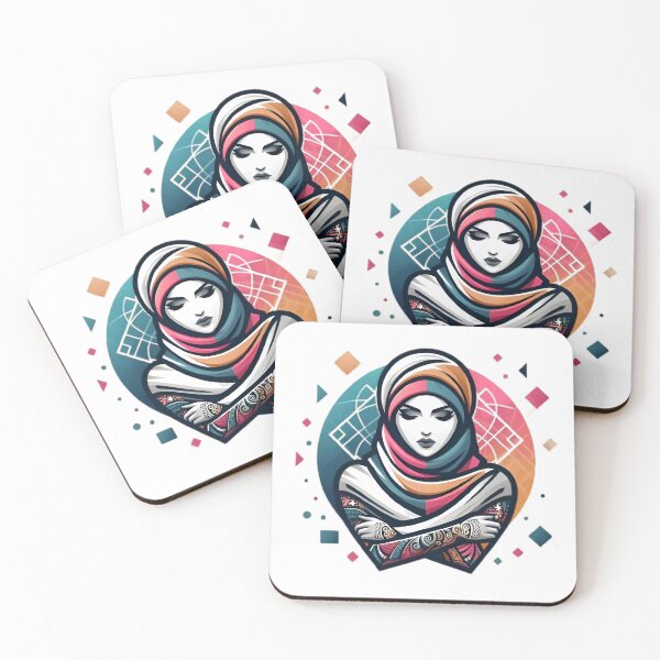 Item preview, Symbolic portrait of Middle Eastern woman designed and sold by Killmooze.