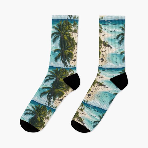 Item preview, Tropical Island Oasis - Lush Coastal Retreat designed and sold by Daniel Haddad.