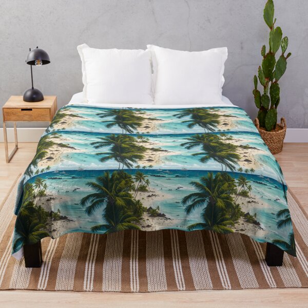 Item preview, Tropical Island Oasis - Lush Coastal Retreat designed and sold by Daniel Haddad.