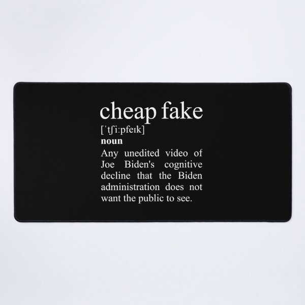 Item preview, CHEAP FAKE Dictionary Definition Biden Trump 2024 designed and sold by Decamegashop.
