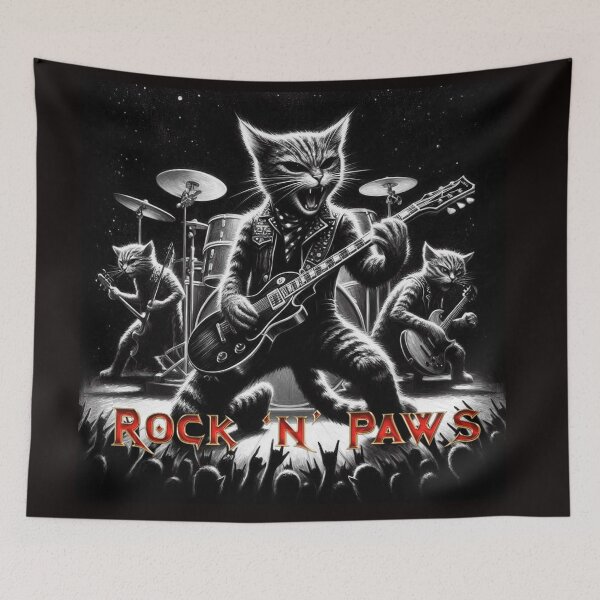 Item preview, Rock ‘n’ Paws designed and sold by Jurand  Creations.