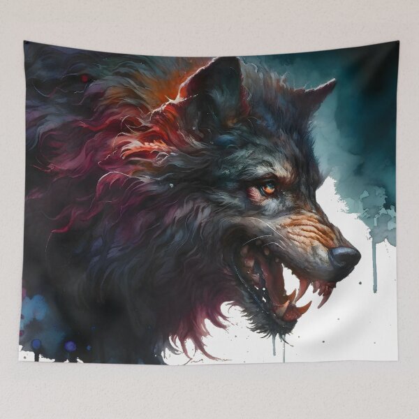 Item preview, Snarling Wolf designed and sold by h00ch2003.
