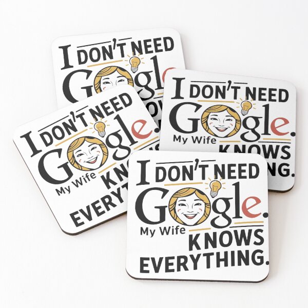 Item preview, Ajax90: I don't need Google, my wife knows everything, casual  designed and sold by Ajax90.