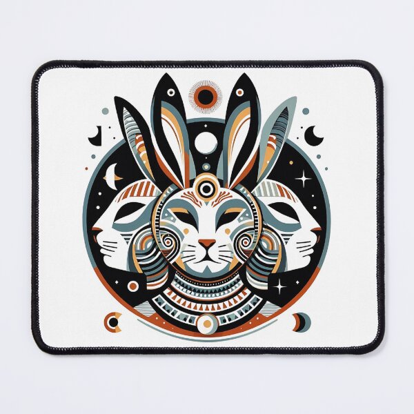 Item preview, Moon Phases Celestial Rabbits designed and sold by Dynke.
