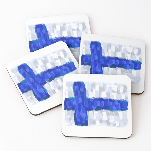 Item preview, Finland Flag designed and sold by HappyAli777.