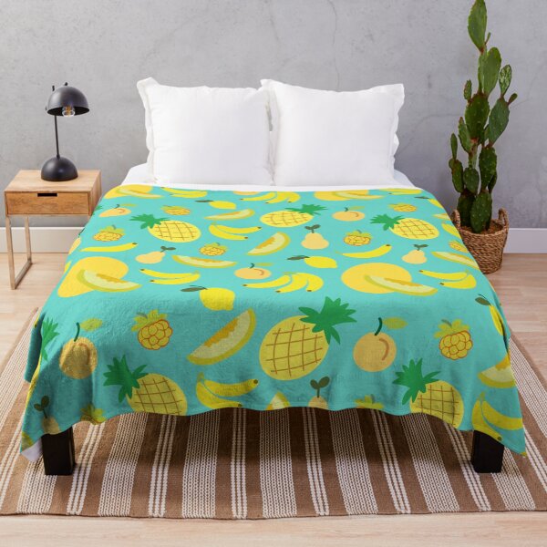 Item preview, yellow fruits seamless pattern in flat style designed and sold by iceang shop.