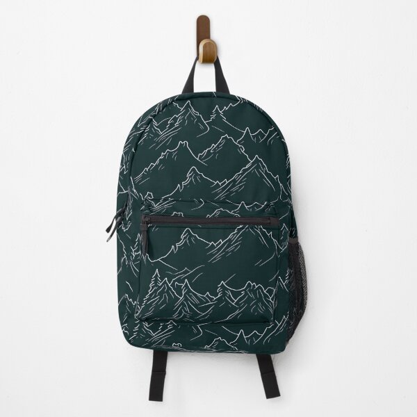 Item preview, Minimalist Mountain Range - Abstract Line Art designed and sold by Daniel Haddad.