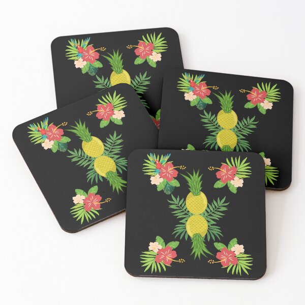 Item preview, Tropical Fruit and Flowers Graphic Design designed and sold by signshirtz.